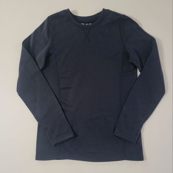 Bass Pro Shops Girls Thermal Fleece Long-Sleeve Crewneck Pullover Top - Picture 3 of 11